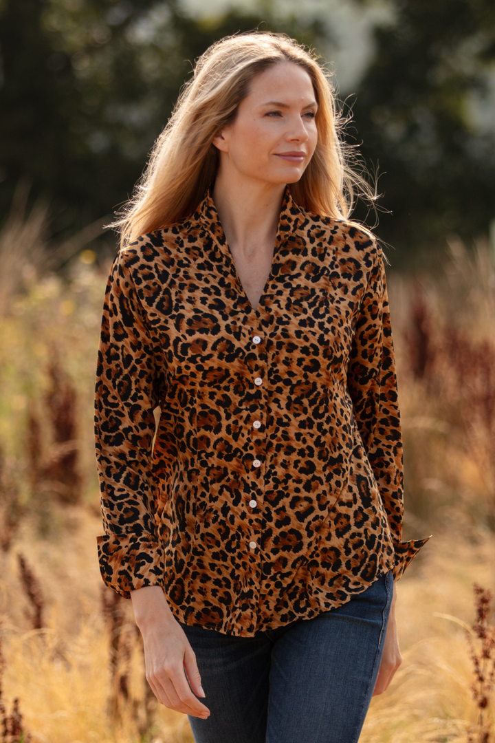 Chelsea Shirt In Leopard