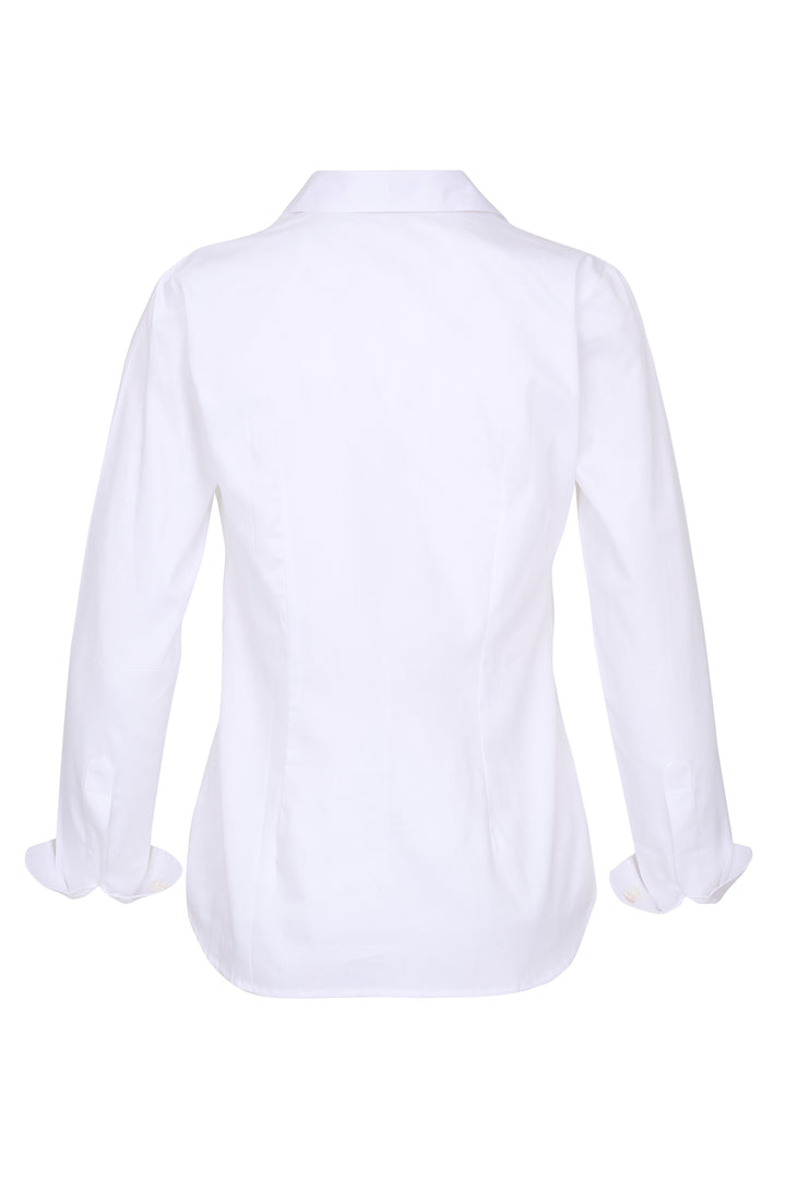 White Cotton Lily Shirt