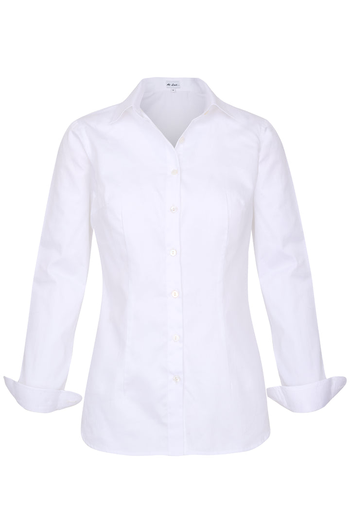 White Cotton Lily Shirt