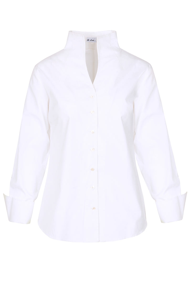 Cotton Chelsea Shirt In White