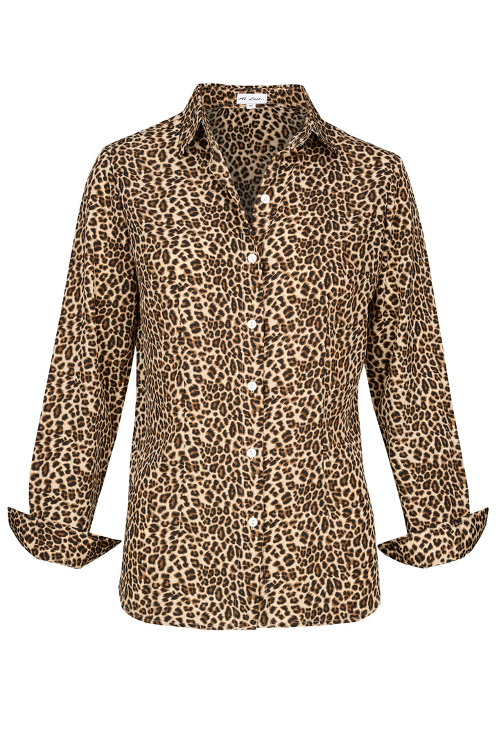 Mayfair Shirt In Baby Leopard