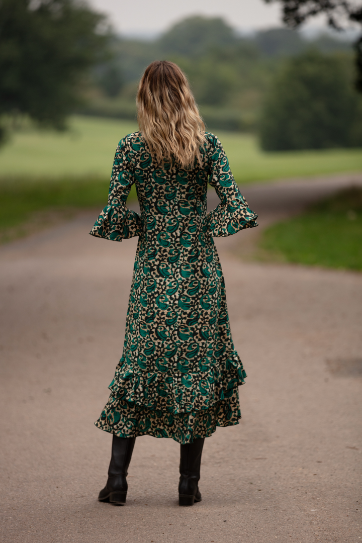 Long middy top dress images