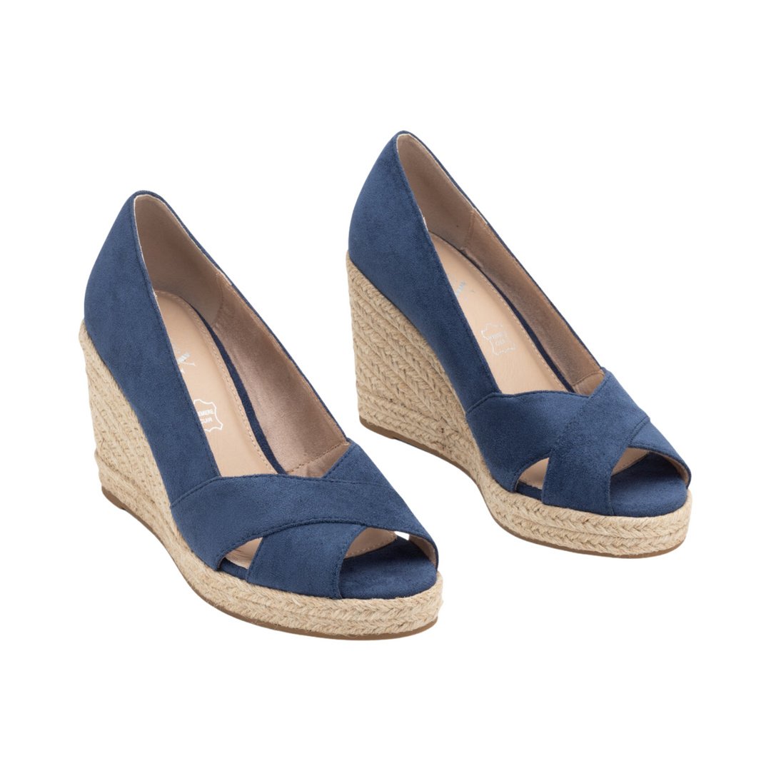 Open toe 2025 wedge slippers