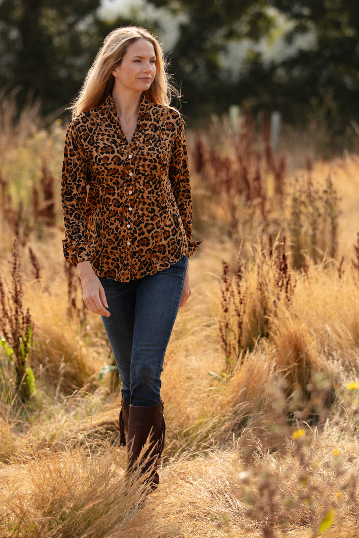 Ella Shirt In Leopard