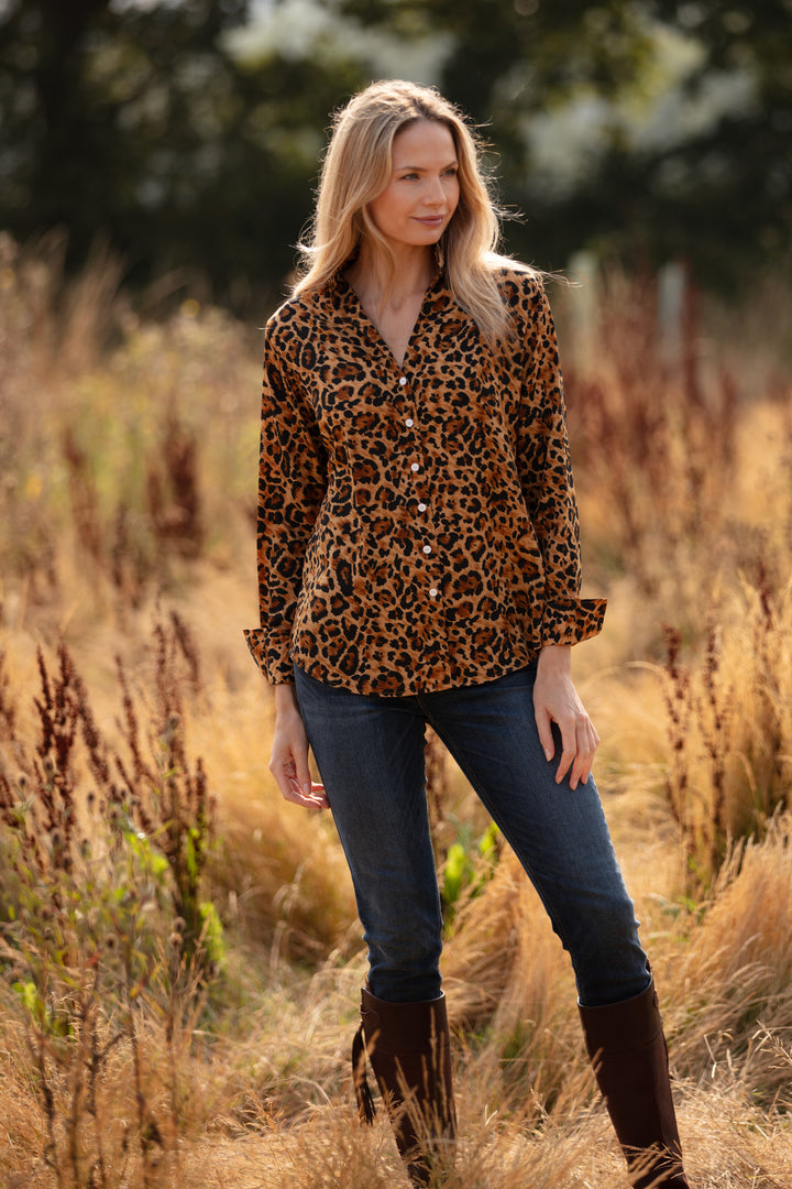 Ella Shirt In Leopard