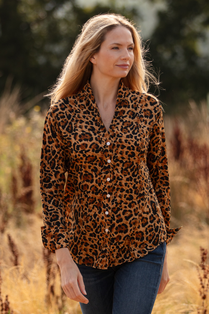 Ella Shirt In Leopard