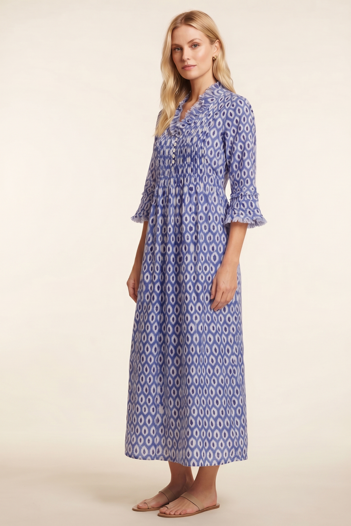 Cotton Annabel Maxi Dress in Fresh