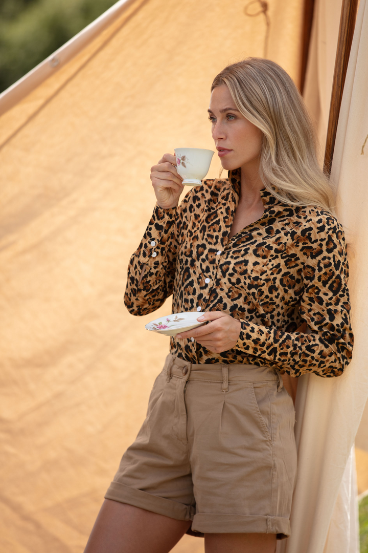 Chelsea Shirt In Leopard