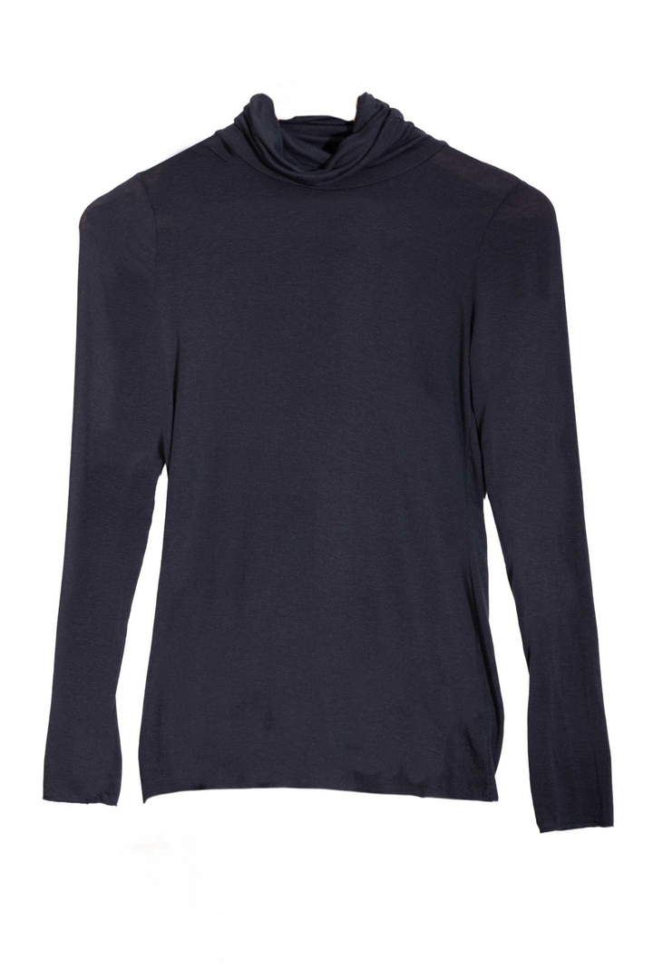 Polo Neck Base Layer In Navy