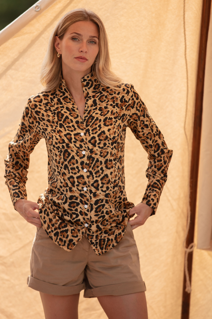 Chelsea Shirt In Leopard