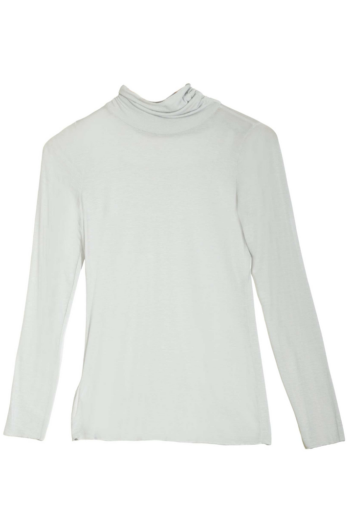 Polo Neck Base Layer In Mist