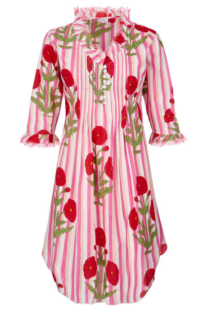 *COMING SOON* Annabel Cotton Tunic in Pink Marigold