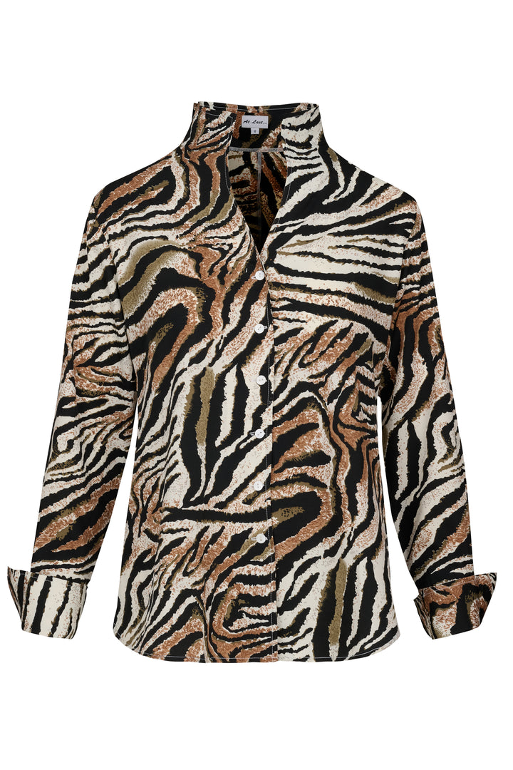 Ella Shirt In Tiger Print