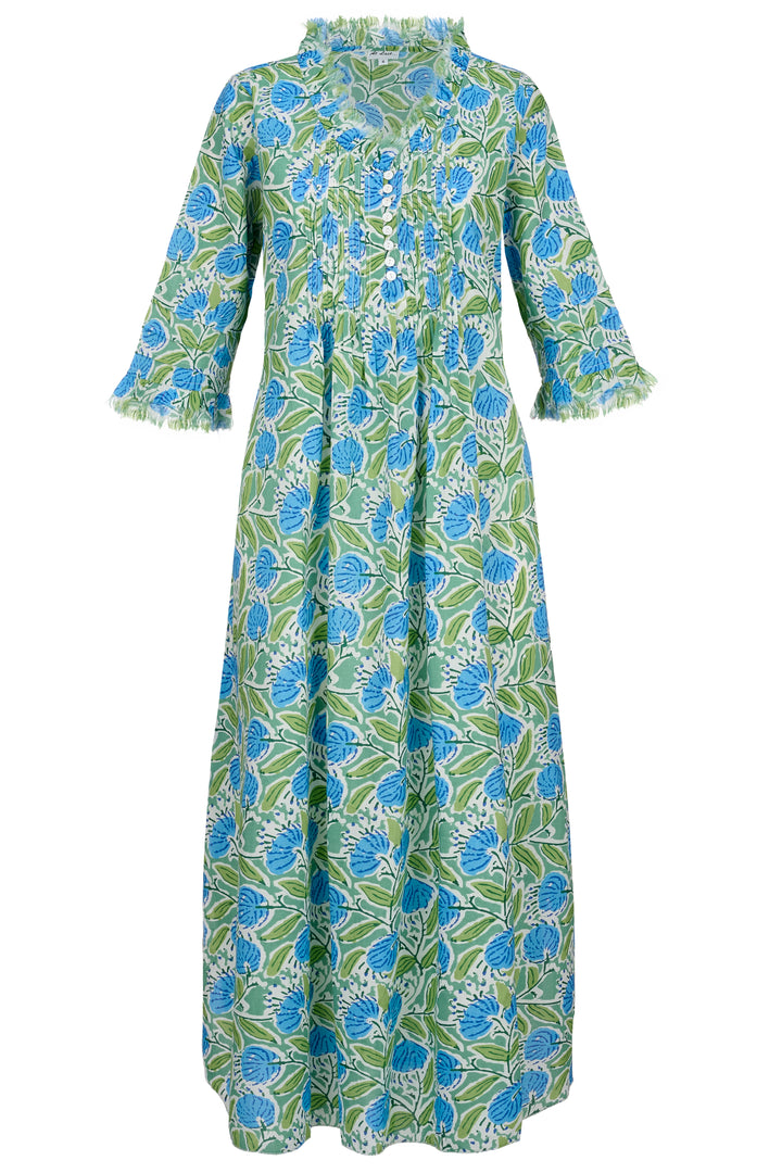 Cotton Annabel Maxi Dress in Fresh Floral