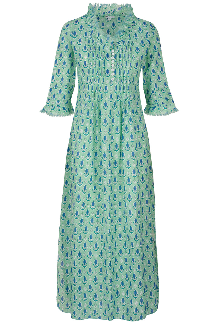 Cotton Annabel Maxi Dress in Spearmint