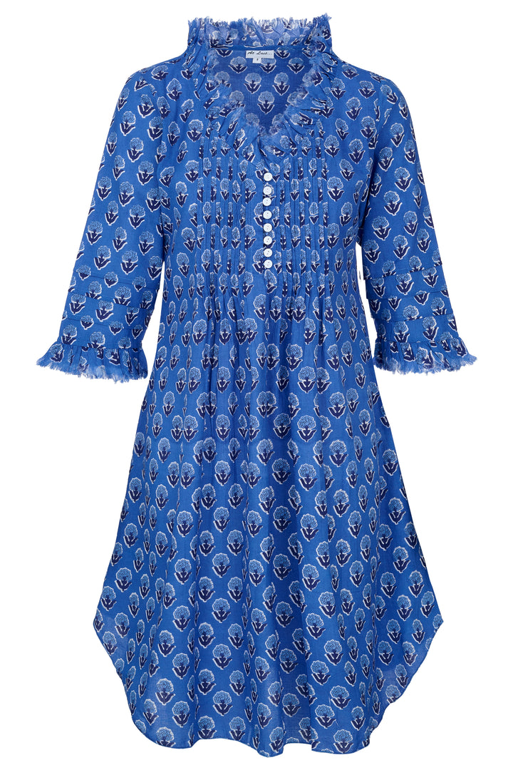 Annabel Cotton Tunic in Provencal Blue