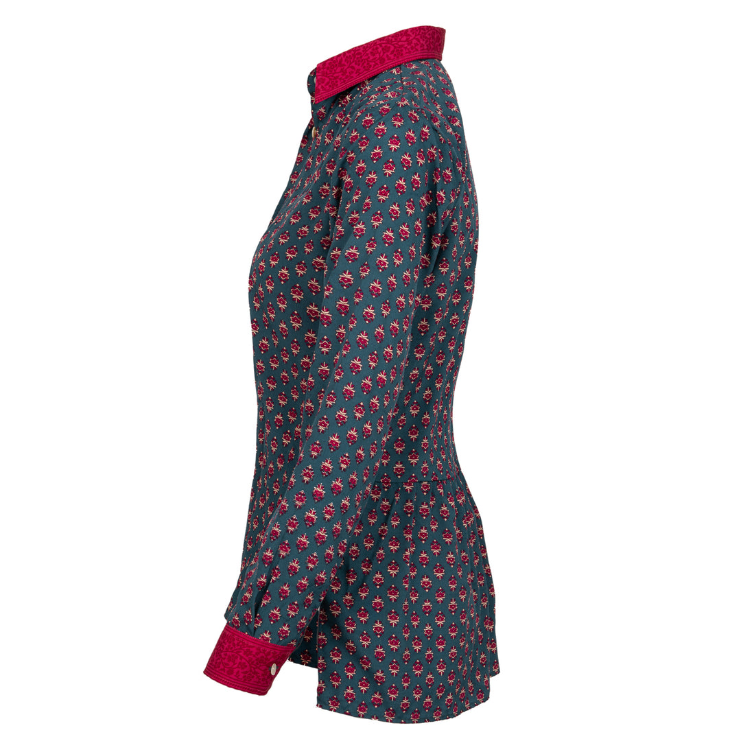 Soho Shirt in Smokey & Damson