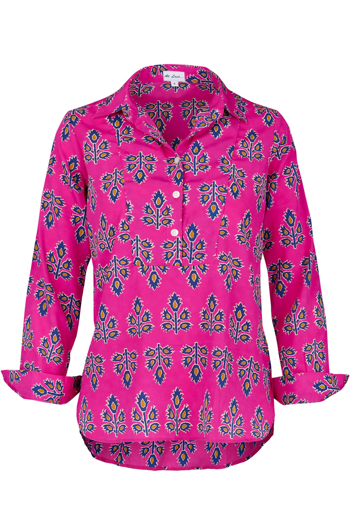 Soho Shirt in Pink Thistle
