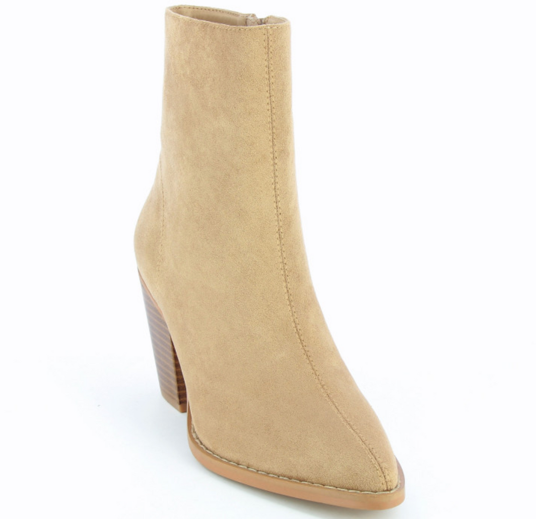 Beige suede ankle hot sale boots uk
