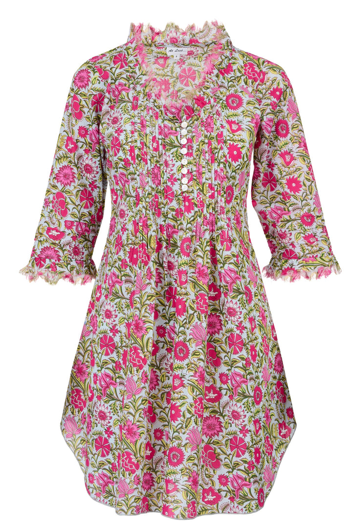 Annabel Cotton Tunic in Sweet Pea Floral